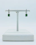 ASHI Emerald & Diamonds Earrings