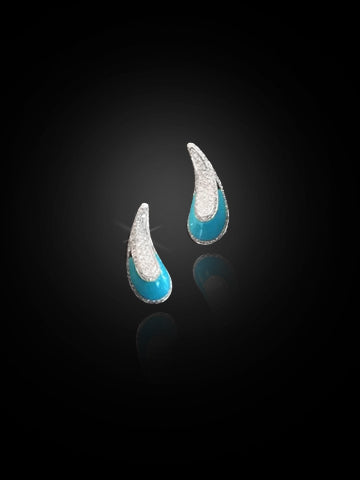 Scavia Earrings ( Turquoise )