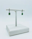ASHI Emerald & Diamonds Earrings