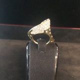 Scavia Gold Ring ( Diamonds )
