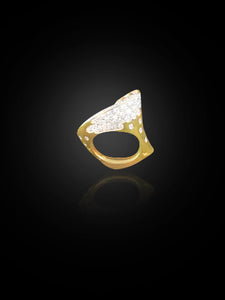 Scavia Gold Ring ( Diamonds )