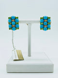 Alfieri & St. John Turquoise & Peridot Earrings